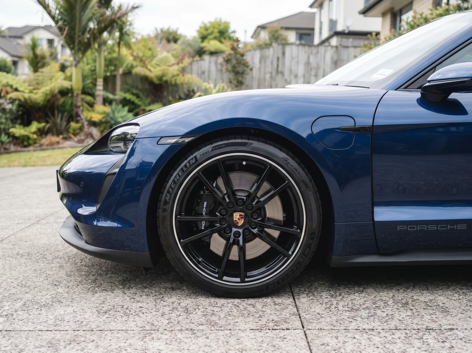 Illustrative Porsche Taycan photograph for homepage exterior only